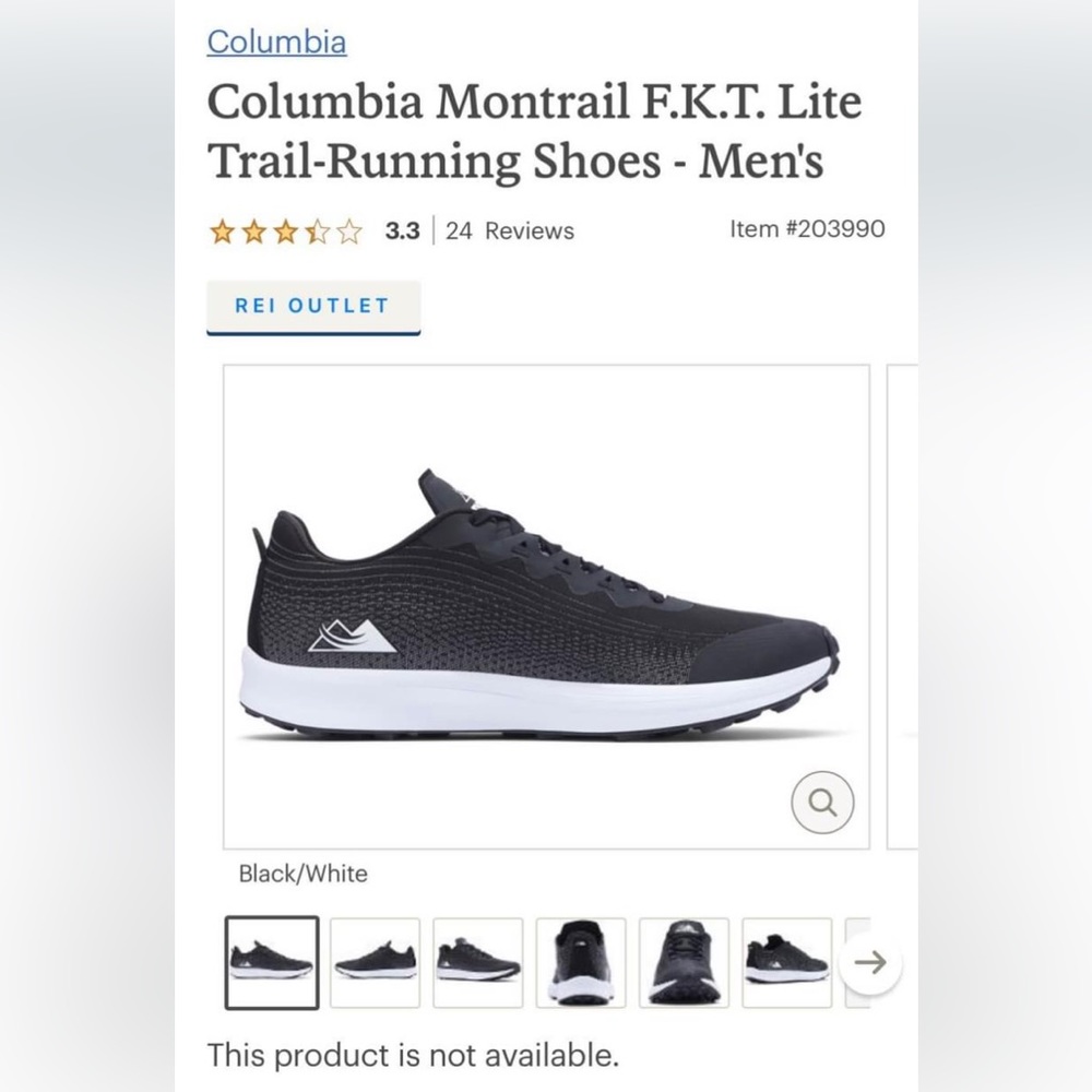 NWT Men’s Trail Running Shoes